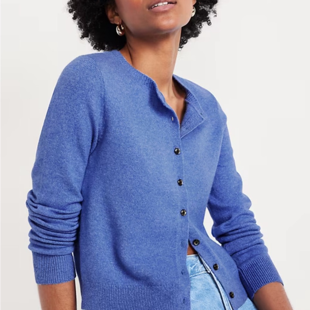 So soft cropped cardigan sweater - Picture 3 of 10